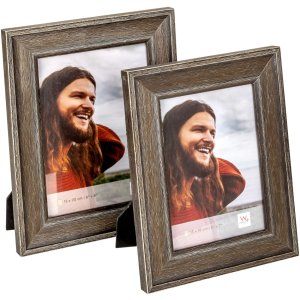 Jona portrait frame dark brown