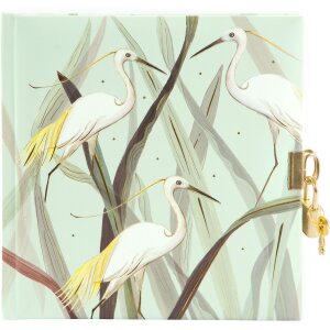 Diary Wild Life Heron with lock