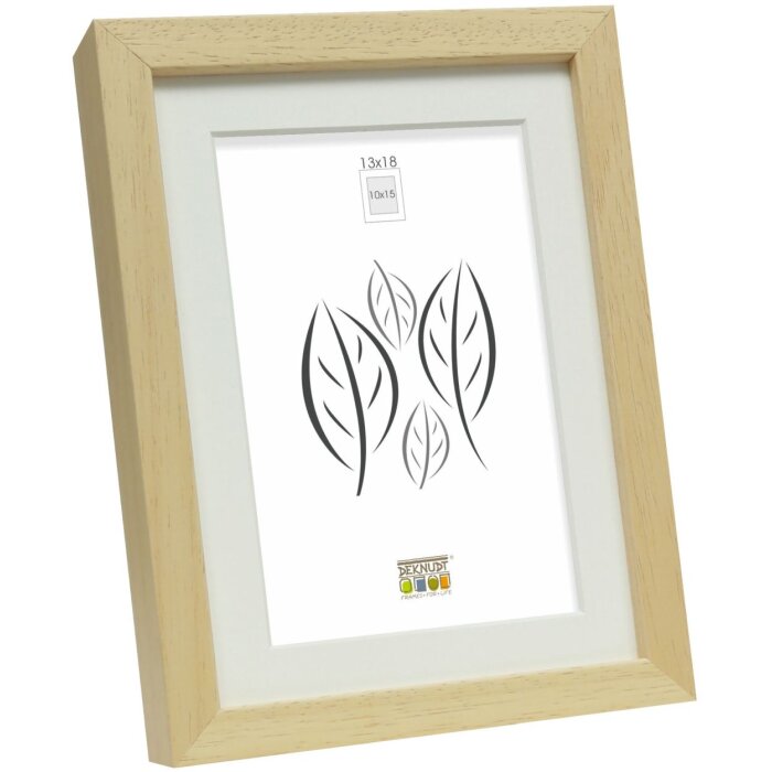 Deknudt wooden frame S223H1 natural 18x24 cm