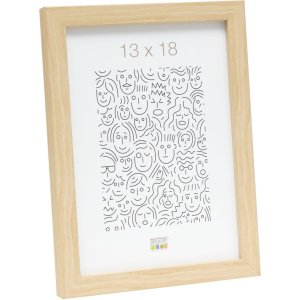 S43AH Deknudt wooden frame 15x20 cm natural