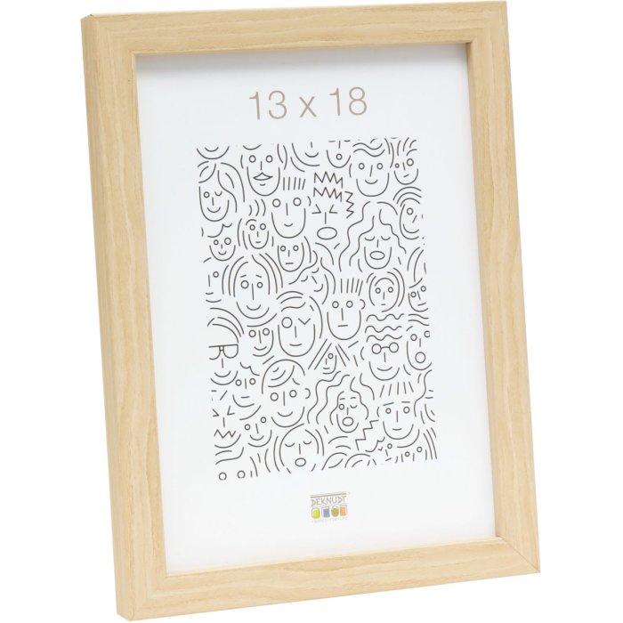 S43AH Deknudt wooden frame 20x20 cm natural