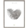 S43AH Deknudt wooden frame 9x13 cm grey