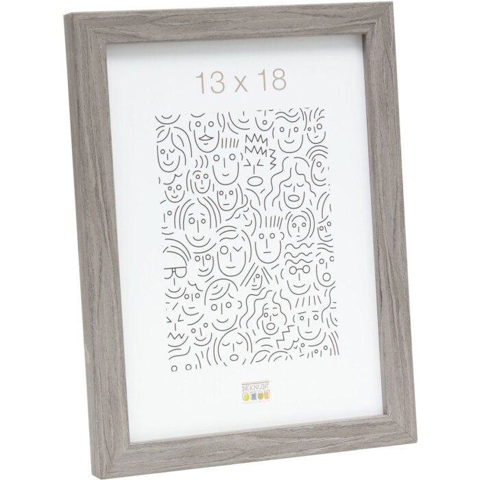 S43AH Deknudt wooden frame 15x15 cm grey