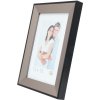 Plastic frame S45FD2 silver 20x30 cm anti-reflex glass