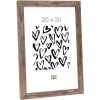 Wooden frame S45RH3AR brown 15x20 cm anti-reflective glass