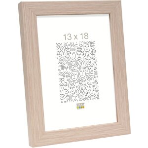 Wooden frame S45RJ1AR light oak 13x18 cm anti-reflective...