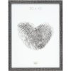 Wooden frame S45RL grey 10x15 cm