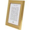 Wooden frame S45YA1 gold 13x13 cm Normal glass