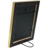 Wooden frame S45YA1 gold 13x13 cm Normal glass