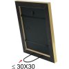 Wooden frame S45YA1 gold 13x13 cm Normal glass