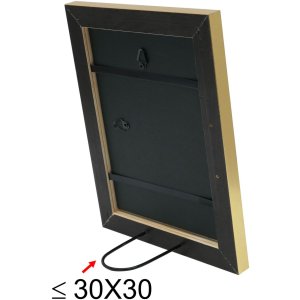 Wooden frame S45YA1 gold 24x30 cm Normal glass