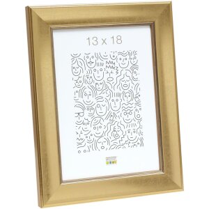 Wooden frame S45YA1 gold 10x15 cm Anti-reflective glass