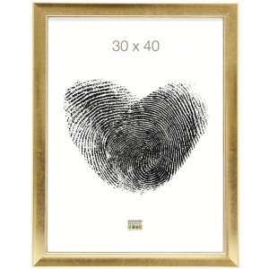 Wooden frame S45YA1 gold 13x18 cm Anti-reflective glass