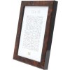 Picture Frame S46RG Burl Wood dark 15x20 cm