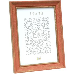 Wooden frame S46TG pink 24x30 cm