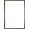 Canvas Picture Frame S46V silver 20x30 cm