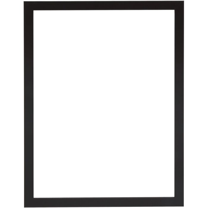 Canvas Picture Frame S46V black 30x40 cm