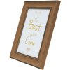 Picture Frame S46XF brown 10x15 cm