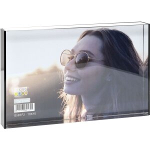 Acrylic Photo Frame S58SF2 black 5x15 cm