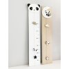 Growth Gauge in White with Panda 17x81 cm