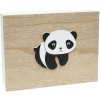 Wooden Photo Box Panda 16,2x21,2x5 cm