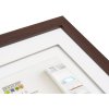 Wooden frame 10x15 Raher double matting