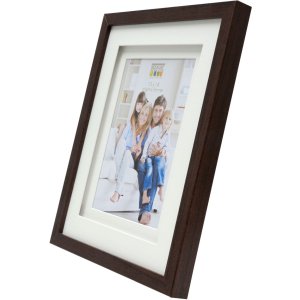 Raher wooden frame 13x13 cm brown