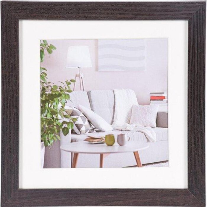 Picture frame Modern 50x50 cm dark brown