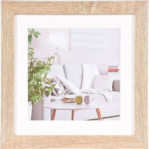 Picture frame Modern 50x50 cm middle brown