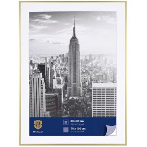 Henzo alu frame Manhattan 70x100 cm gold