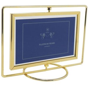 Henzo Photo Frame Swing 10x15 cm gold landscape format