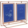 Double frame Swing 2 photos 13x18 cm rose gold