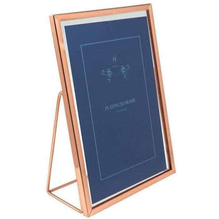 Photo Frame Triangle 10x15 cm rose gold