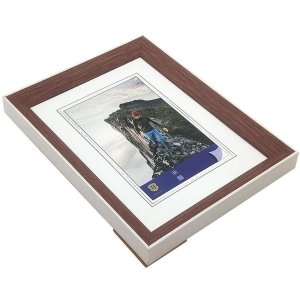 WPC Picture Frame Edge 10x15 cm red