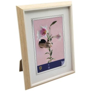 WPC Picture Frame Lily 13x18 cm nature