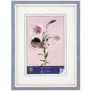 WPC Picture Frame Lily 15x20 cm blue