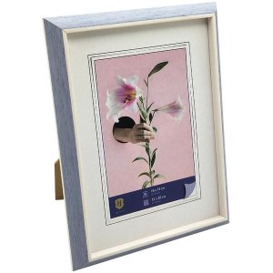 WPC Picture Frame Lily 15x20 cm blue