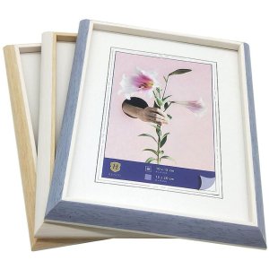 WPC Picture Frame Lily 15x20 cm blue