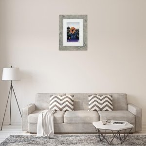 WPC Picture Frame Dahlia 10x15 cm grey