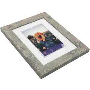 WPC Picture Frame Dahlia 10x15 cm grey