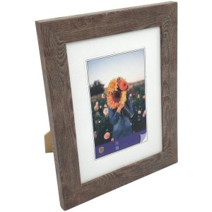 WPC Picture Frame Dahlia 15x20 cm middle brown