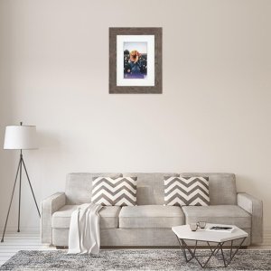 WPC Picture Frame Dahlia 30x40 cm middle brown