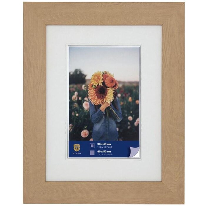 WPC Picture Frame Dahlia 40x50 cm nature