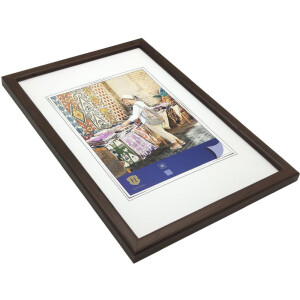 WPC Picture Frame Fancy 30x40 cm dark brown