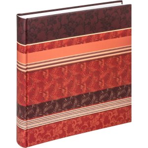 Walther Jumbo photo album Pheline 30x30 cm red 100 white...