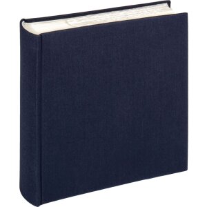 Slip-in album Cloth 200 photos 10x15 cm dark blue