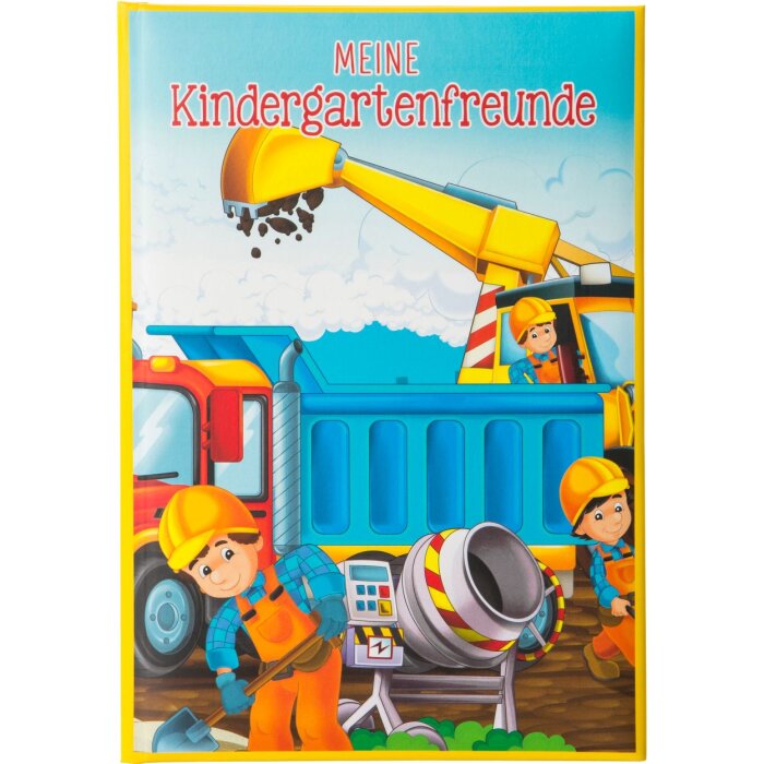 Goldbuch Kindergarten Friends Book A5 Construction site