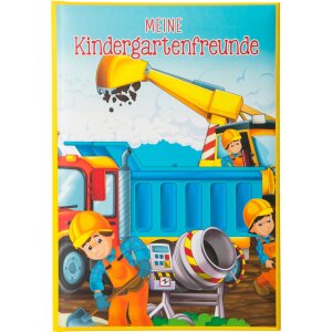 Goldbuch Kindergarten Friends Book A5 Construction site