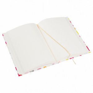 Notebook A5 blank Strawberries