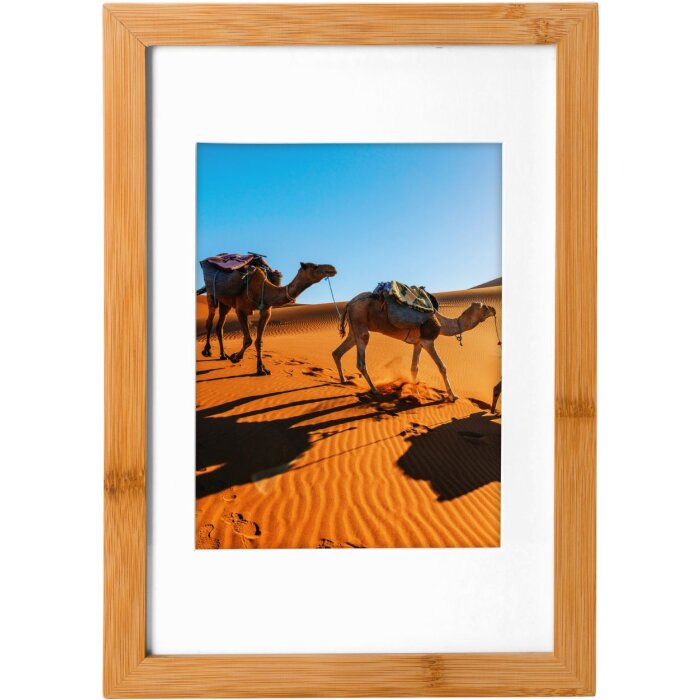 Wooden frame Bamboo 20x30 cm